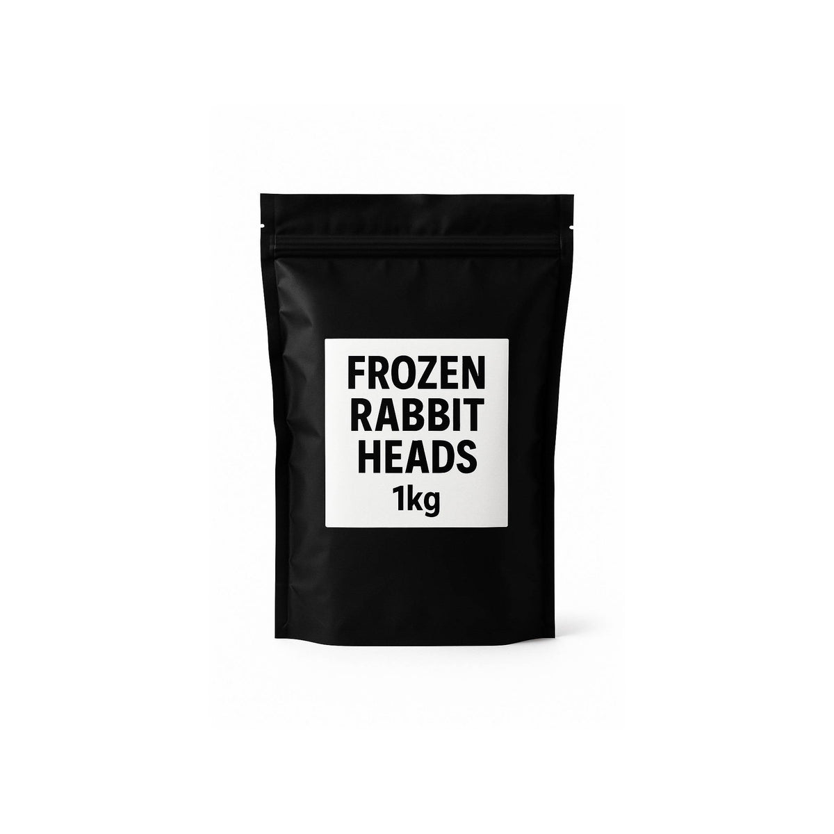 SiarFrozen Rabbit Heads | 1kg Bulk Raw Dog Food & Natural Chews
